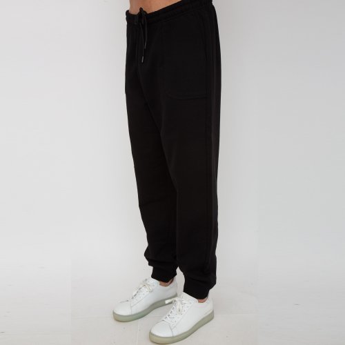 Мужские спортивные штаны TRUSSARDI  TROUSERS JOGGING COTTON FLEECE MEDIUM WEIGHT NERO