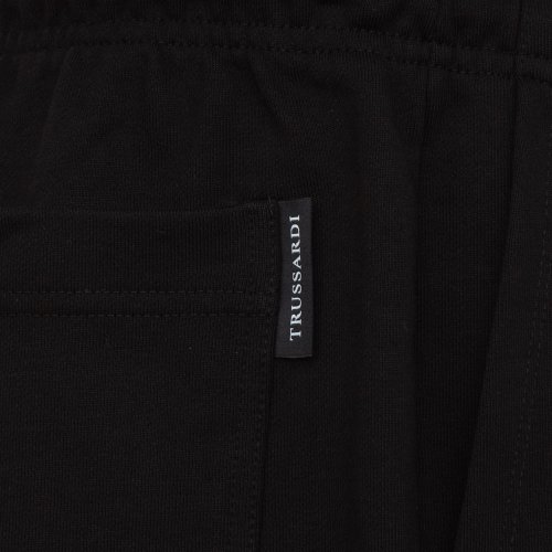 Мужские спортивные штаны TRUSSARDI  TROUSERS JOGGING COTTON FLEECE MEDIUM WEIGHT NERO