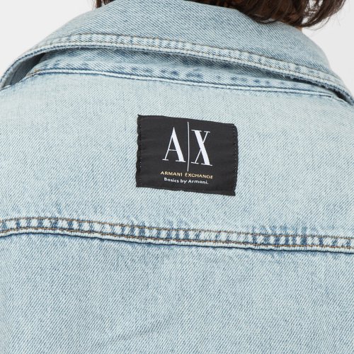 Мужская куртка ARMANI EXCHANGE BLOUSON JACKET BLU DENIM