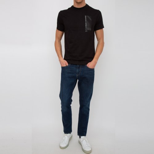 Чоловіча футболка  ARMANI EXCHANGE T-SHIRT NERO