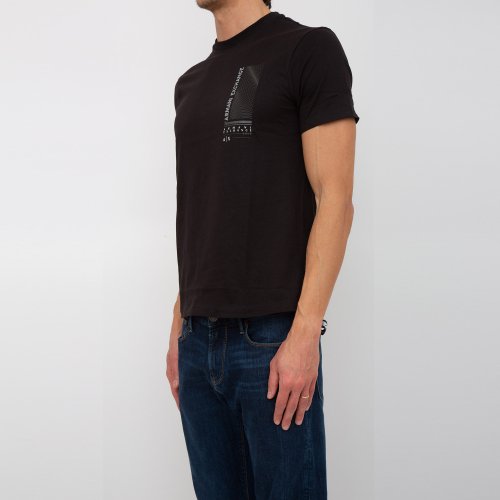 Чоловіча футболка  ARMANI EXCHANGE T-SHIRT NERO