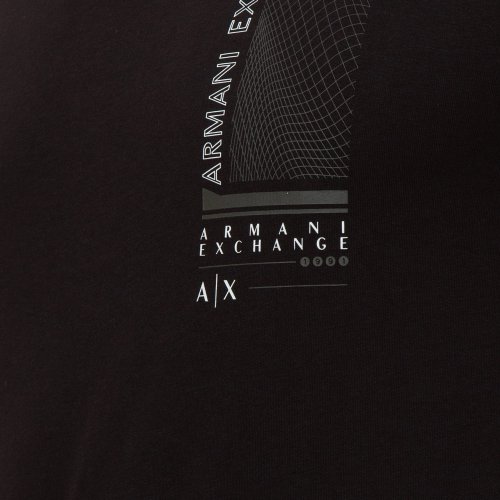 Чоловіча футболка  ARMANI EXCHANGE T-SHIRT NERO