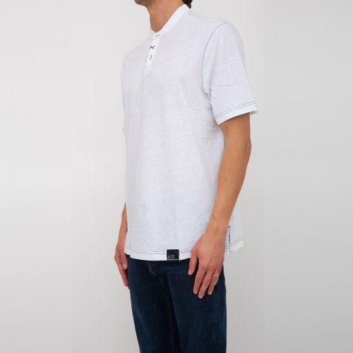 Чоловіче поло ARMANI EXCHANGE POLO SHIRT BIANCO