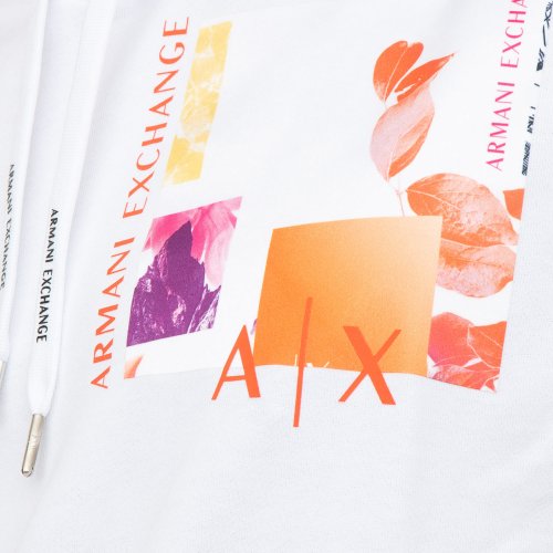 Мужская толстовка ARMANI EXCHANGE SWEATSHIRT BIANCO