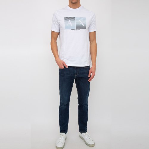 Чоловіча футболка  ARMANI EXCHANGE T-SHIRT BIANCO