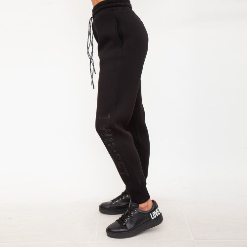 Женские спортивные штаны TWIN-SET PANTALONE NERO