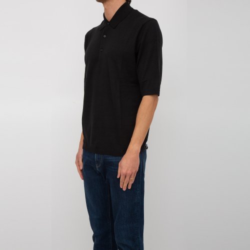 Чоловіче поло PAOLO PECORA Maglia A Polo NERO