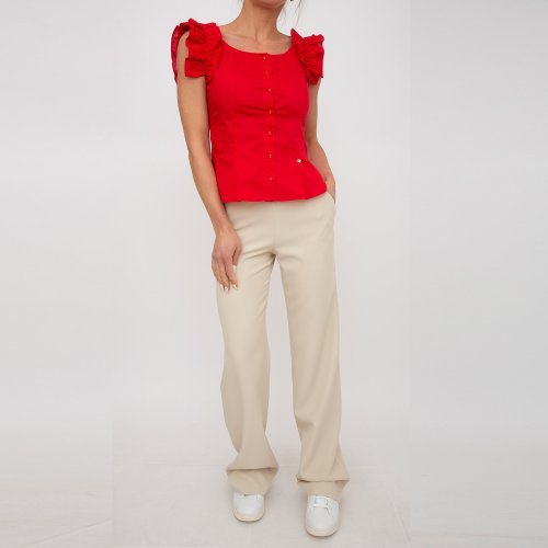 Женские повседневные брюки KOCCA PANT. FASH BEIGE
