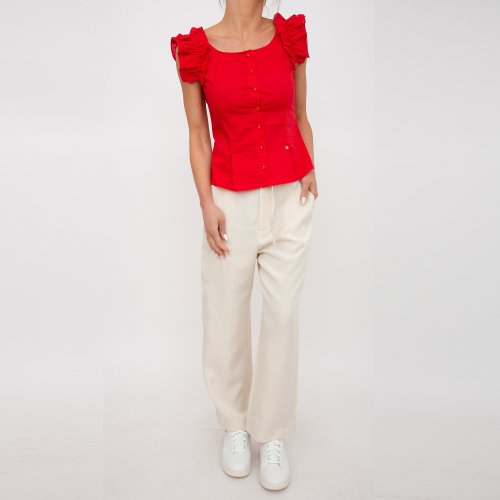 Женские повседневные брюки KOCCA PANT. FASH BEIGE