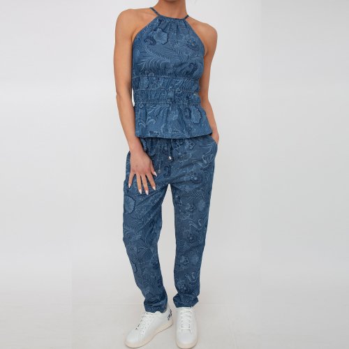 Жіночий топік  KOCCA TOP BLU DENIM