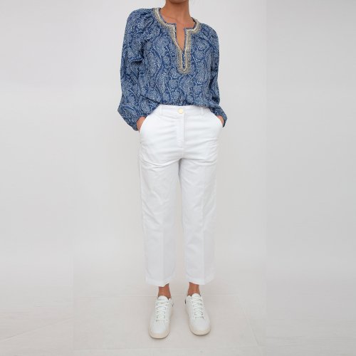Женские повседневные брюки KOCCA  PANT. COL BIANCO