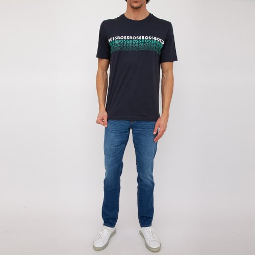 Мужская футболка HUGO BOSS Jersey BLU