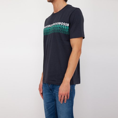 Мужская футболка HUGO BOSS Jersey BLU