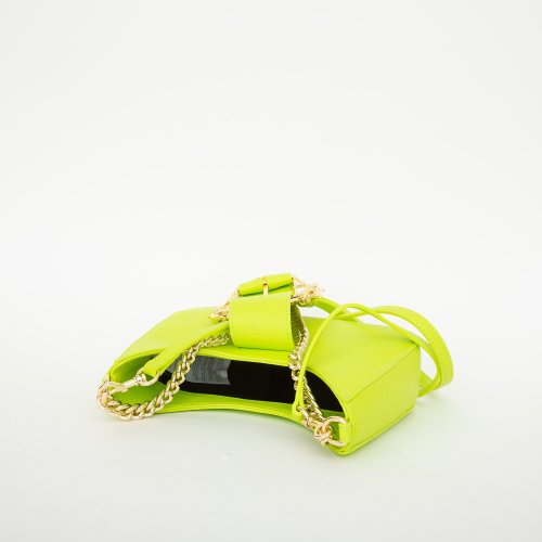 Женская сумка с ручками VERSACE JEANS COUTURE BORSA HOBO VERDE