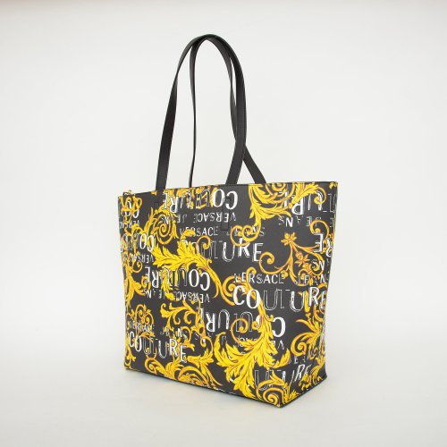 Жіноча сумка з ручками VERSACE JEANS COUTURE BORSA SHOPPING BAG NERO