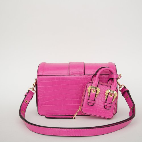Жіноча кросбоді VERSACE JEANS COUTURE BORSA A SPALLA ROSA