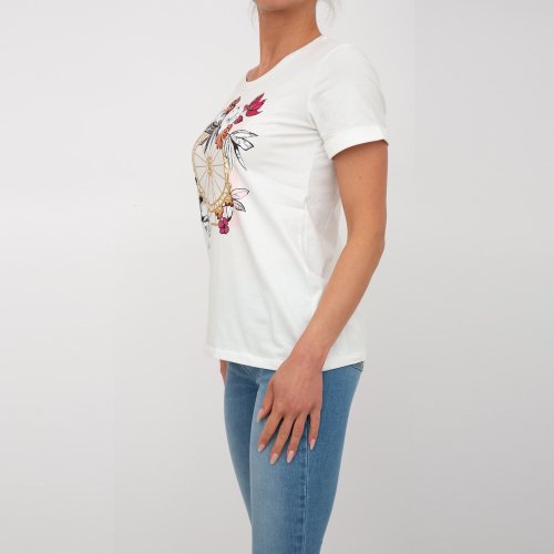Жіноча футболка LIU JO ECS T-SHIRT M/C BIANCO