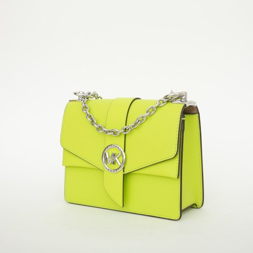 Жіноча кросбоді MICHAEL MICHAEL KORS HANDBAG  LEATHER VERDE