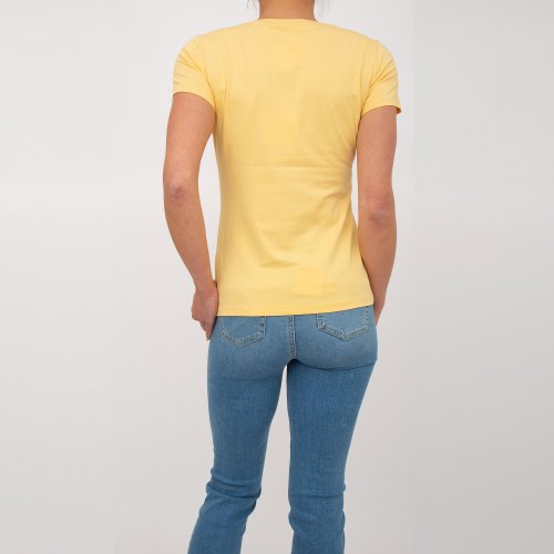 Жіноча футболка LIU JO T-SHIRT M/C GIALLO