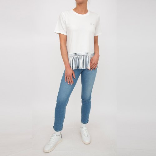 Жіноча футболка LIU JO T-SHIRT M/C BIANCO