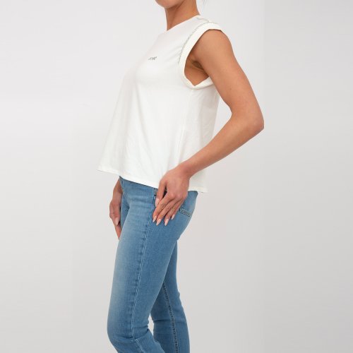 Жіноча футболка LIU JO T-SHIRT M/C BIANCO
