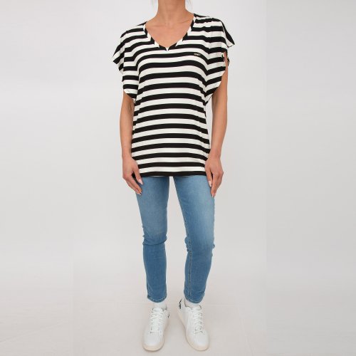 Жіноча футболка LIU JO T-SHIRT  S/M NERO