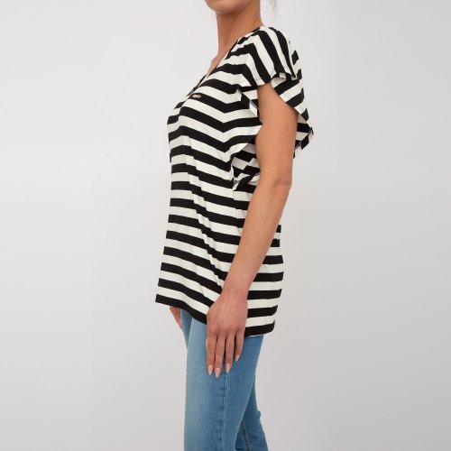 Жіноча футболка LIU JO T-SHIRT  S/M NERO
