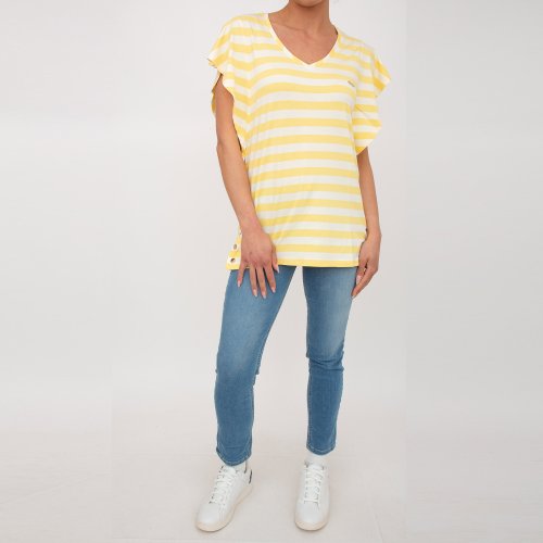 Жіноча футболка LIU JO T-SHIRT  S/M GIALLO