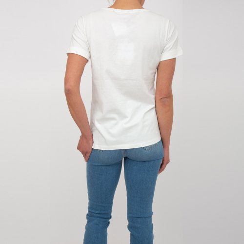 Жіноча футболка LIU JO ECS T-SHIRT M/C BIANCO