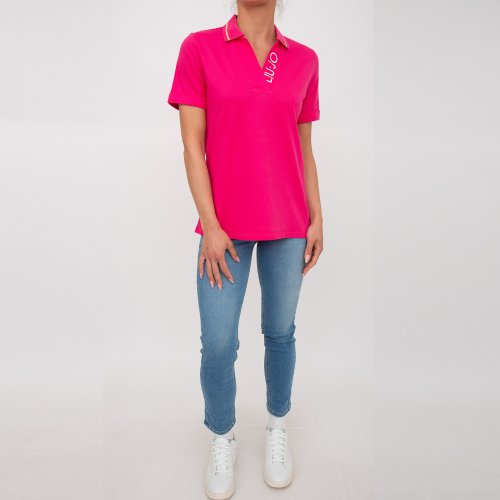 Жіноча футболка LIU JO T-SHIRT M/C ROSA