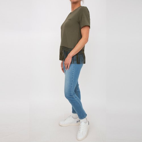 Жіноча футболка LIU JO T-SHIRT M/C VERDE