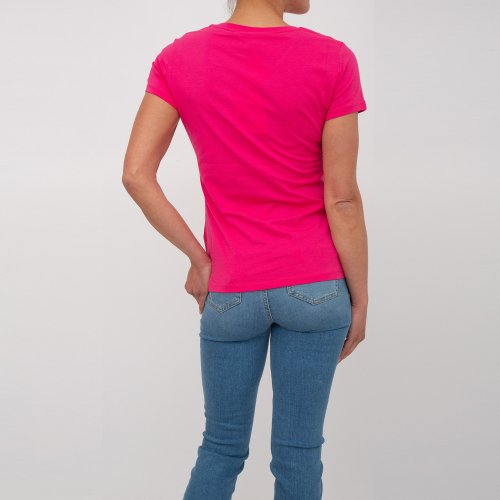 Женская футболка LIU JO ECS T-SHIRT M/C FUXIA