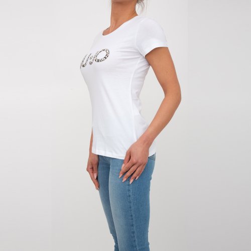 Жіноча футболка LIU JO T-SHIRT ST P M/C BIANCO