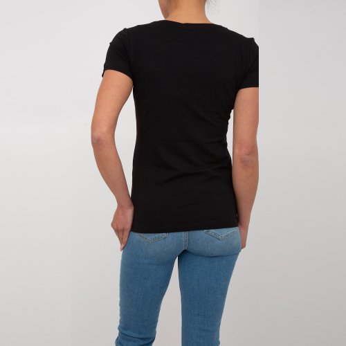 Жіноча футболка LIU JO T-SHIRT ST P M/C NERO