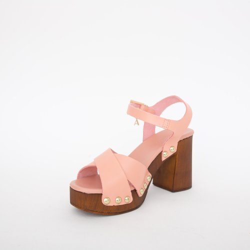 Жіночі босоніжки TWIN-SET ZOCCOLO ROSA 