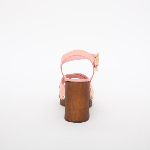 Жіночі босоніжки TWIN-SET ZOCCOLO ROSA 
