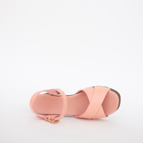 Жіночі босоніжки TWIN-SET ZOCCOLO ROSA 