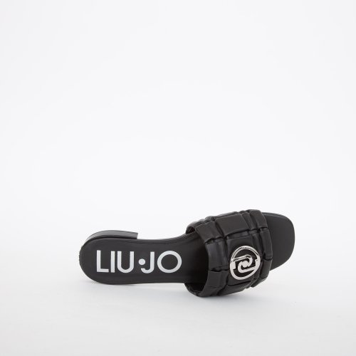 Жіночі шльопанці LIU JO SLIPPER NERO