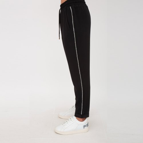 Женские спортивные штаны LIU JO ECS PANT.TS NAVETTA NERO
