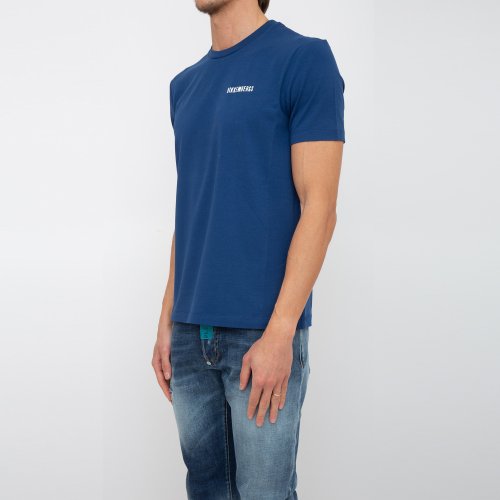 Чоловіча футболка BIKKEMBERGS MAGLIETTA BLU