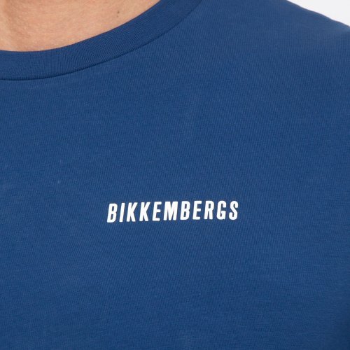 Чоловіча футболка BIKKEMBERGS MAGLIETTA BLU