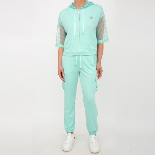 Жіночі повсякденні штани LIU JO PANT.JERSEY ACQUAMARINA