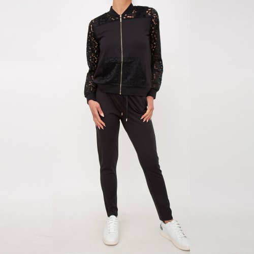 Женские спортивные штаны LIU JO PANT.JERSEY NERO