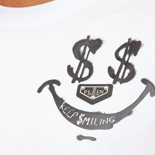Мужская футболка PHILIPP PLEIN T-SHIRT BIANCO