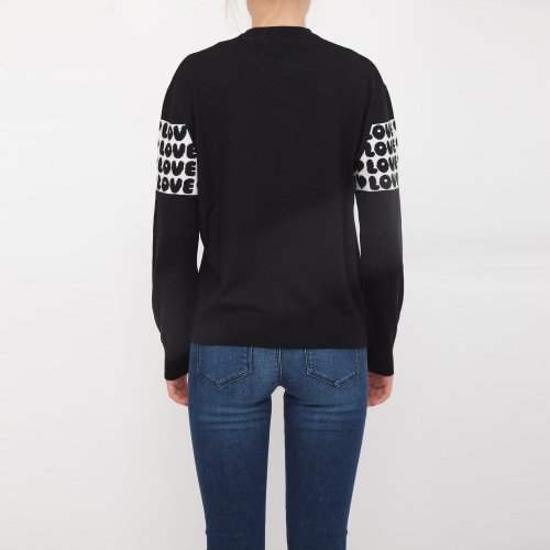 Женский свитер LOVE MOSCHINO MAGLIA NERO
