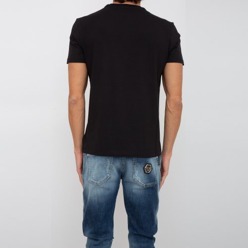 Мужская футболка BIKKEMBERGS  MAGLIETTA NERO