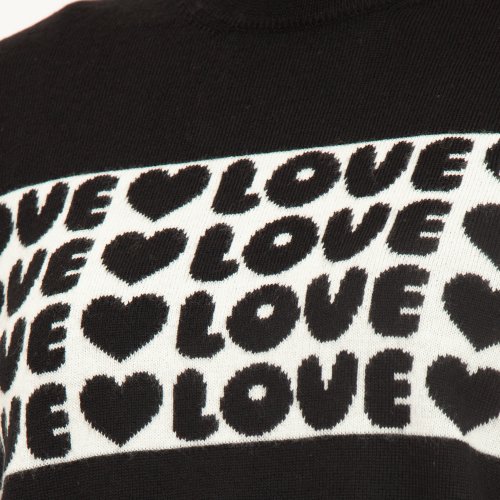 Женский свитер LOVE MOSCHINO MAGLIA NERO