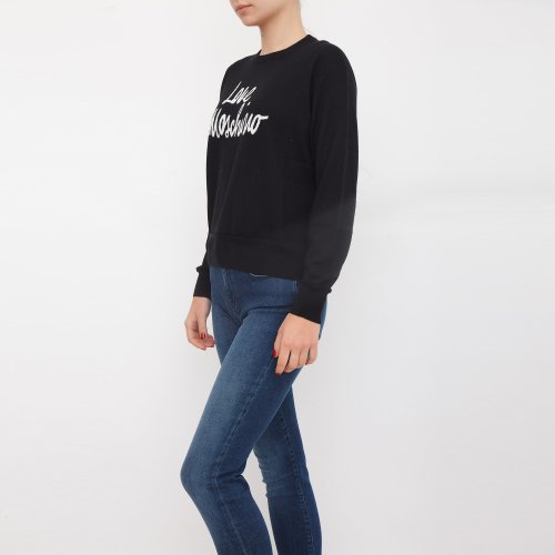 Женский свитер LOVE MOSCHINO MAGLIA NERO