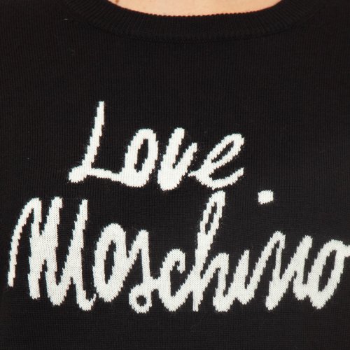 Женский свитер LOVE MOSCHINO MAGLIA NERO