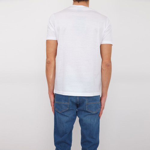 Чоловіча футболка PAUL&SHARK T SHIRT BASE COTONE BIANCO